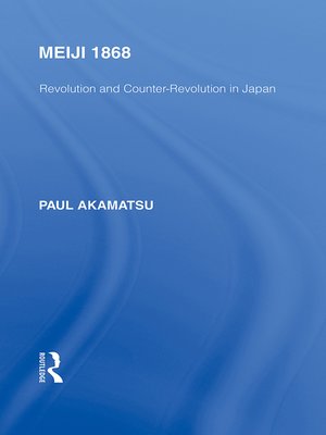 cover image of Meiji 1868